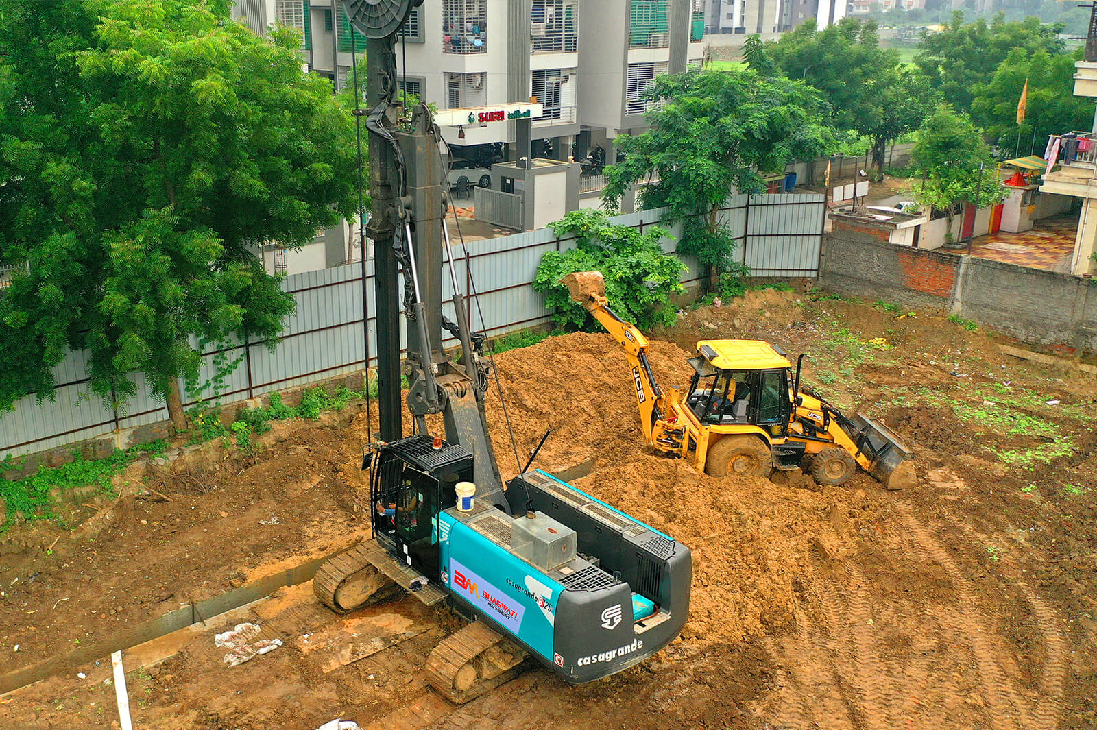 Basement Diaphragm Wall in India